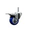 Service Caster 3 Inch Blue Polyurethane Wheel Swivel 58 Inch Threaded Stem Caster Total Lock Brake SCC SCC-TSTTL20S314-PPUB-BLUE-58212 - alternate 1